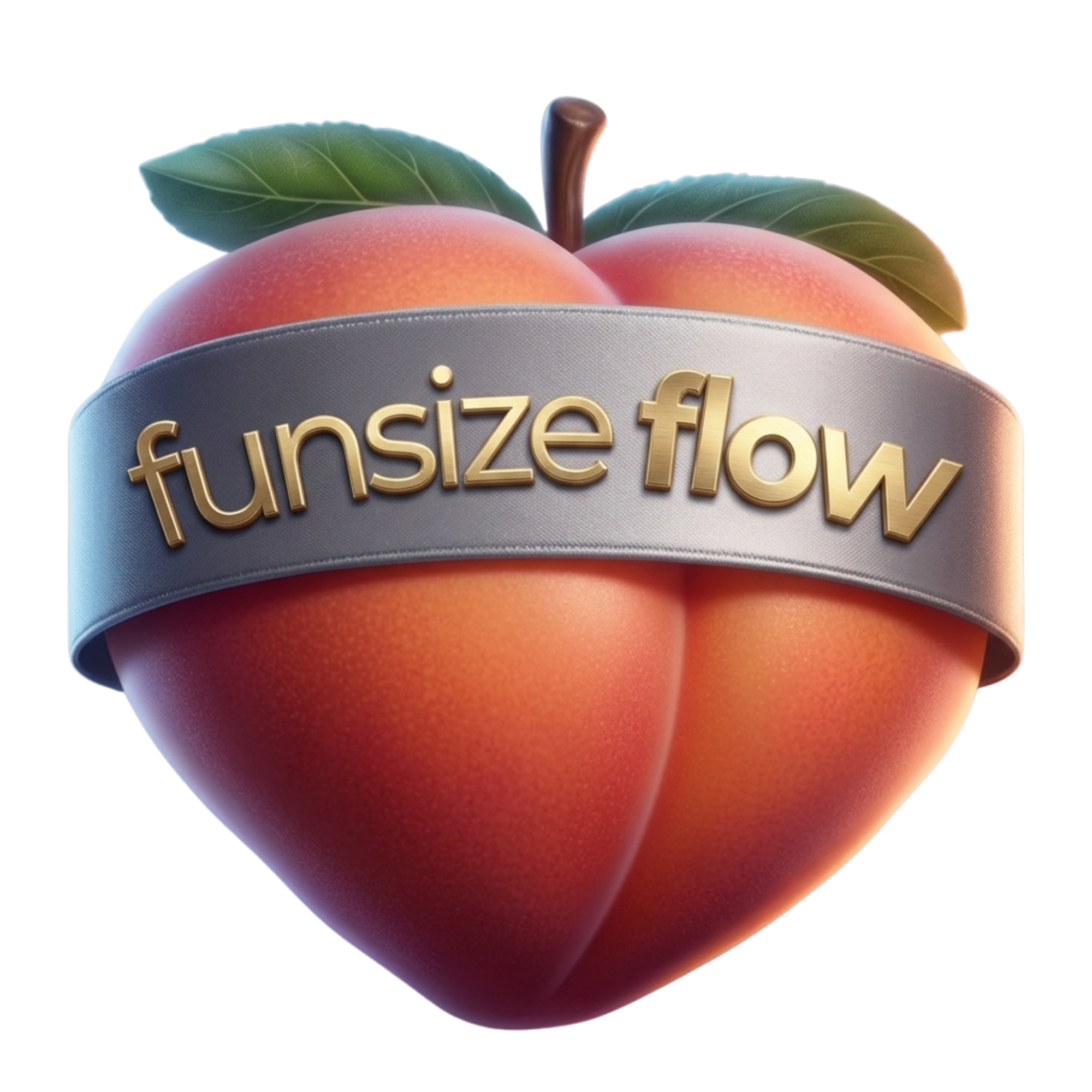 funsize flow peach logo